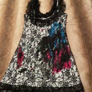 Kessley Black Lace dress size large